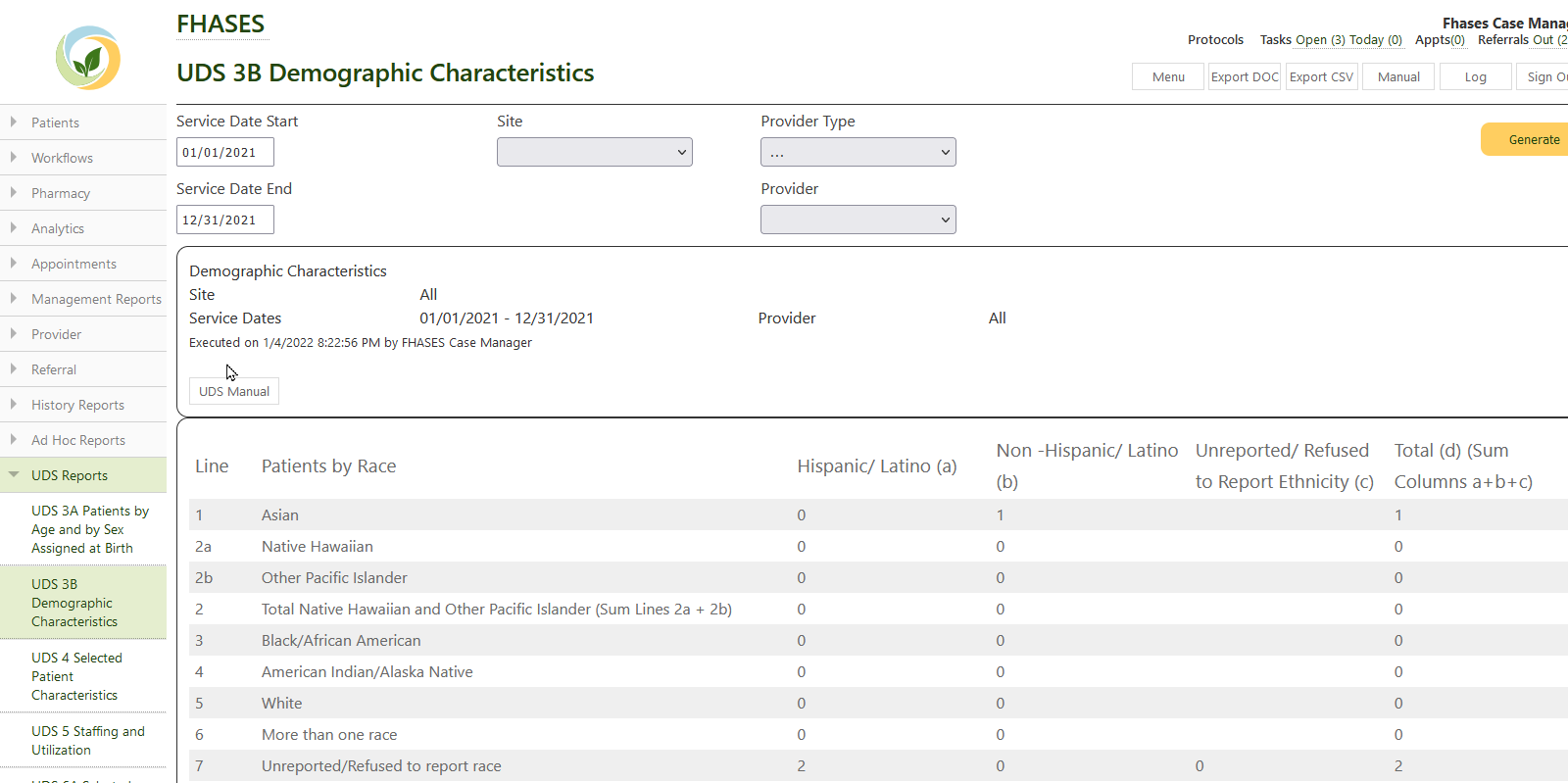 FHASES Farmworker Health Screenshot
